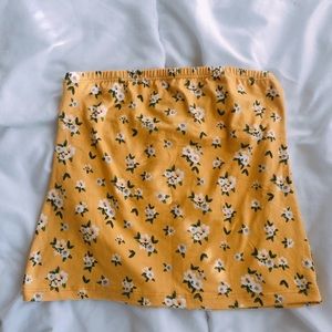 Flower Tube Top